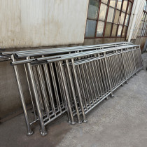 SS304 Outdoor Tempered Glass Railing Post - Durable Stainless Steel Balustrade Fitting