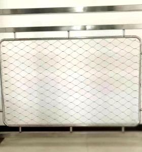 High-Strength 304/316 Stainless Steel Safety Nets - Anti-Fall Cable Mesh Fencing