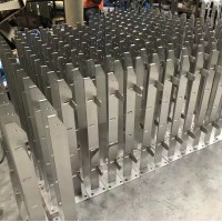 Adjustable Square Glass Clamp for Stainless Steel Posts | 316 Stainless Steel Balustrade Fitting