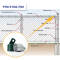 Chain Link Fence Clamps & Accessories | Heavy-Duty Parts for Airport Security Fencing