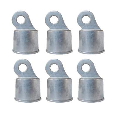 Galvanized Steel Post Connectors: Heavy-Duty Fence Brackets & Brace Cups