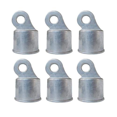 Galvanized Steel Post Connectors: Heavy-Duty Fence Brackets & Brace Cups