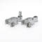 Heavy-Duty Hot-Dipped Galvanized Chain Link Gate Hinge Set with Bolts and Nuts