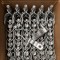 Heavy-Duty Hot-Dipped Galvanized Chain Link Gate Hinge Set with Bolts and Nuts