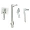 Dedicated Guardrail Fence Bending Hook Screw | J-Type Anchor Bolt for Heavy-Duty Security