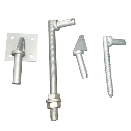Dedicated Guardrail Fence Bending Hook Screw | J-Type Anchor Bolt for Heavy-Duty Security