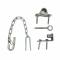 Dedicated Guardrail Fence Bending Hook Screw | J-Type Anchor Bolt for Heavy-Duty Security
