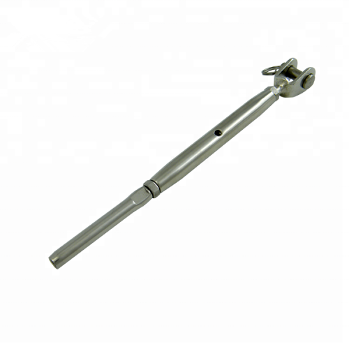 SS316 Stainless Swage Closed Body Turnbuckle Fork End for Cable Railing