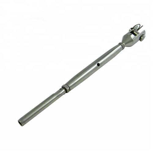 SS316 Stainless Swage Closed Body Turnbuckle Fork End for Cable Railing