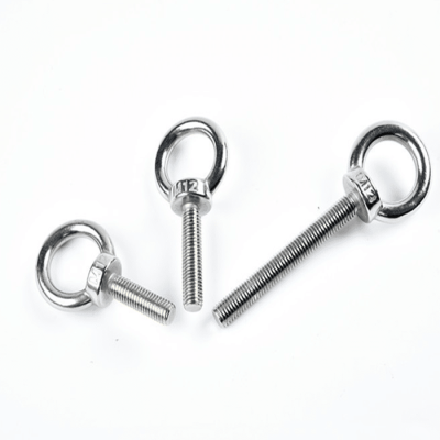 Welded Eye Bolt DIN580 Long Thread with Nut Stainless Steel 304