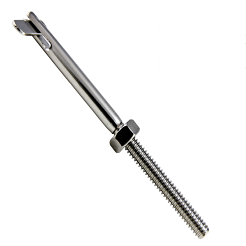 Threaded Deck Toggle Stainless Steel 316 for Cable Railings