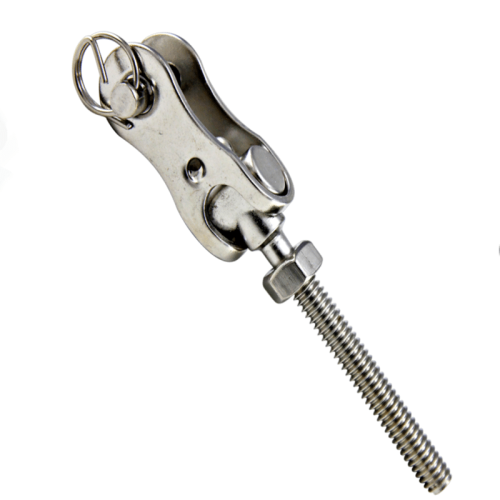 Threaded Deck Toggle Stainless Steel 316 for Cable Railings