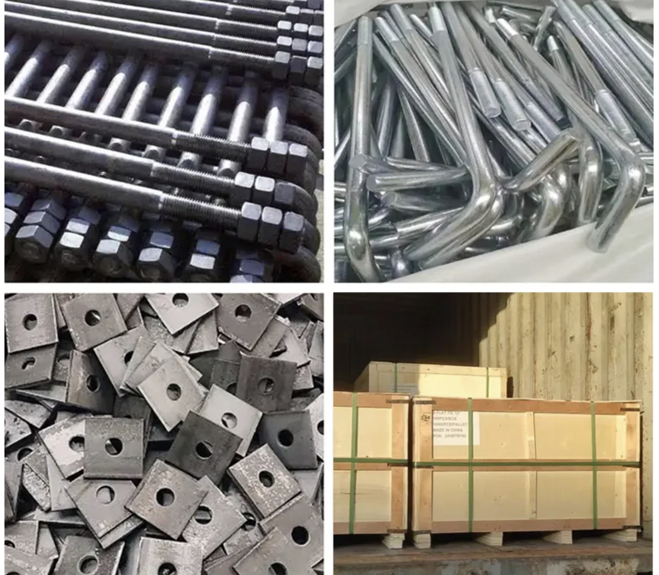L-type anchor bolts