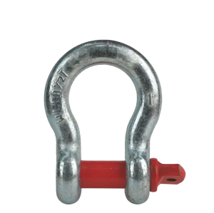 Forged Hot-dipped Galvanized Steel Bow Shackle Screw Pin for Corrosion-Resistance