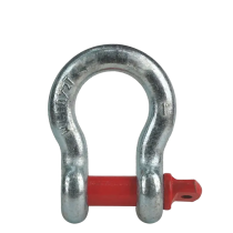 Forged Hot-dipped Galvanized Steel Bow Shackle Screw Pin for Corrosion-Resistance