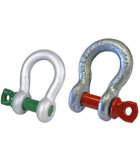 Forged Hot-dipped Galvanized Steel Bow Shackle Screw Pin for Corrosion-Resistance