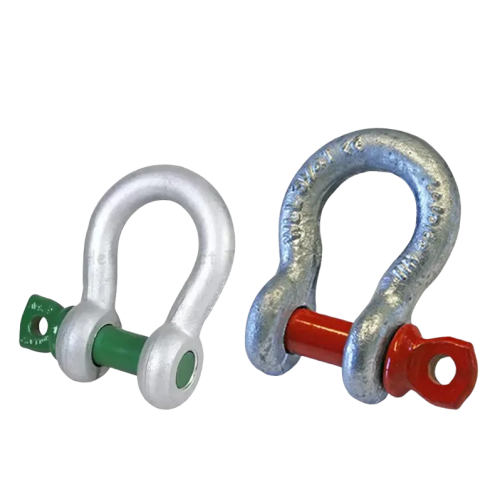 Forged Hot-dipped Galvanized Steel Bow Shackle Screw Pin for Corrosion-Resistance