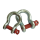 Forged Hot-dipped Galvanized Steel Bow Shackle Screw Pin for Corrosion-Resistance