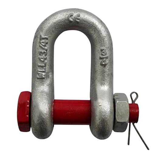 Heavy Duty Lifting D Shackle with Screw Pin high-grade materials