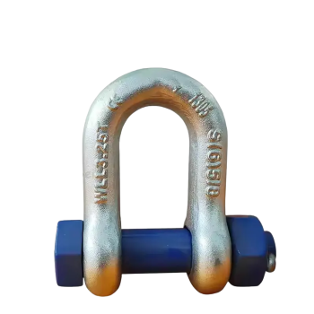 Heavy Duty Lifting D Shackle with Screw Pin high-grade materials