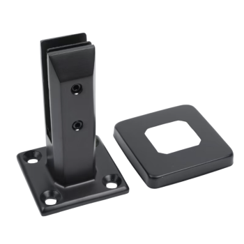 Stainless Steel Indoor Staircase Frameless Glass Railing Spigot Side Mounted Pool Fence Glass Spigots