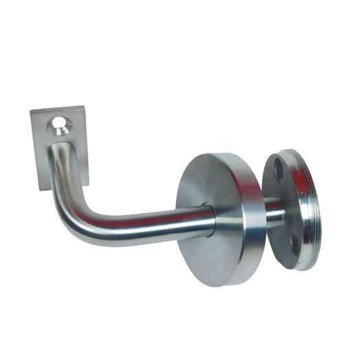 Glass Handrail Fittings Tube Connector Glass Standoff Handrail Metal Bracket Balustrade Railing Handrail Accessories