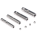 1/8" Black T316 Stainless Steel Swage Dead End Fitting for Invisible Cable Railing Kits | Fixed End Terminal