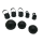Durable Round Dome External Fence Post Cap for Chain Link Steel Fences