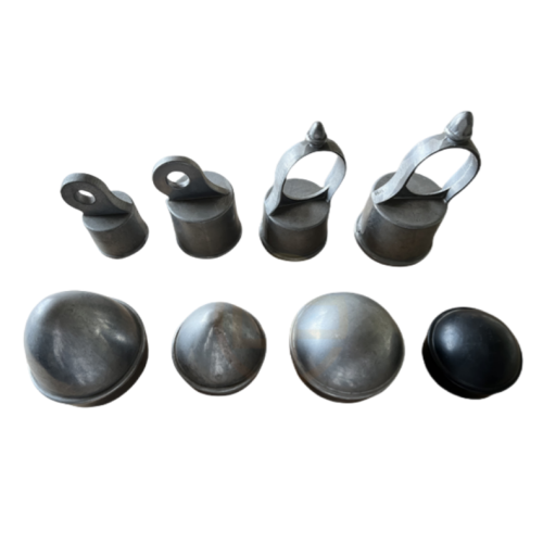 Durable Round Dome External Fence Post Cap for Chain Link Steel Fences