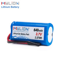 3.7v 640mah lithium battery pack