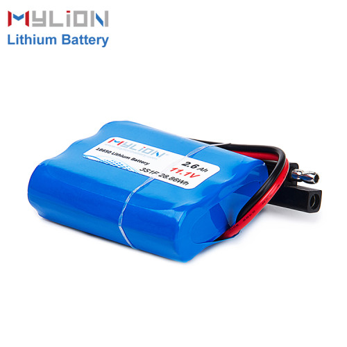 Mylion 11.1v 2600mah lithium battery pack
