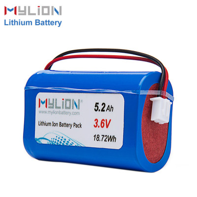 3.6V5200mAh Lithium ion battery pack