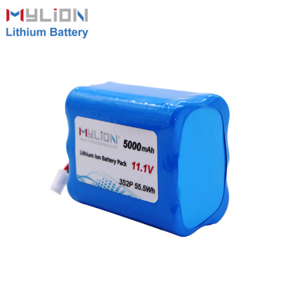 11.1V5000mAh Lithium ion battery pack