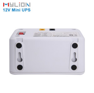 MU28W 12V Mini UPS for ADSL Router WiFi Router CCTV/Security Camera