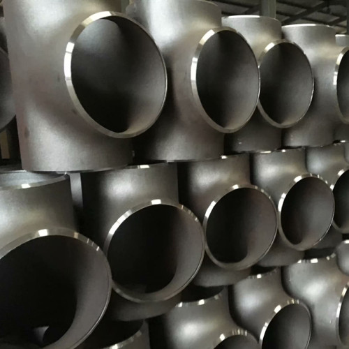 Carbon Steel seamless Tees sch 80 with anti-corrosion for water treatment