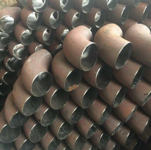seamless 20 grade steel Elbows in boiler pipe system