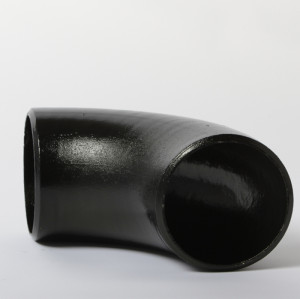 black covered ASME 90 degree ELBOWS for plumbing