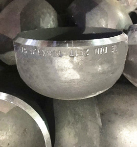 Black IRON butt welding caps with factory price