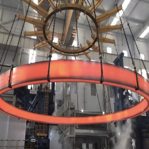 The world's largest and the heaviest forging stainless steel ring