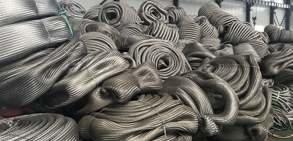 Flexible Metal Hose Pipe Steam Braided