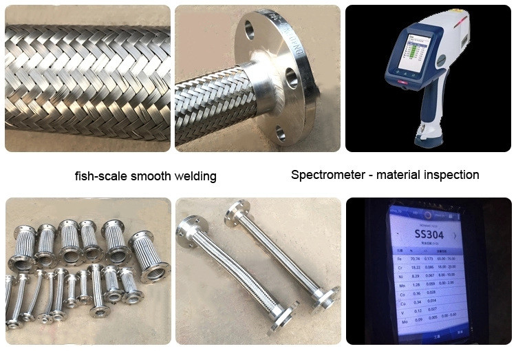 Details of metal hose