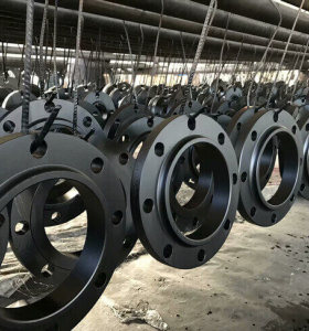 High Quality carbon steel forged ASME B16.9 Black Plate Flanges