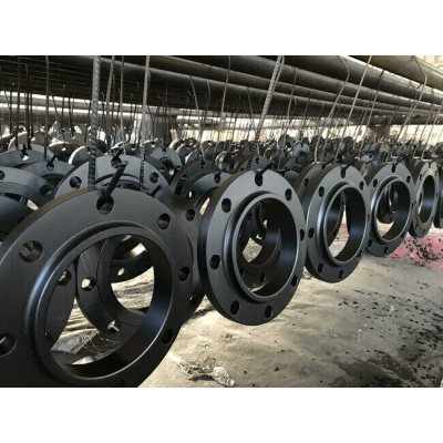 High Quality carbon steel forged ASME B16.9 Black Plate Flanges