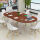 New Oval Table Staff Training Round Table Simple Modern Staff Negotiating Small Reception Table