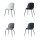Plastic high-end movable garden chair