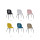 Plastic high-end movable garden chair
