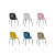 Plastic high-end movable garden chair