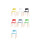 Modern fashionable color plastic office chair