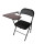 folding chairs with tablets for meetings school desks