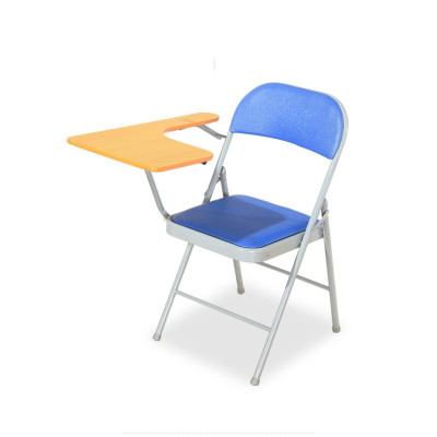 folding chairs with tablets for meetings school desks
